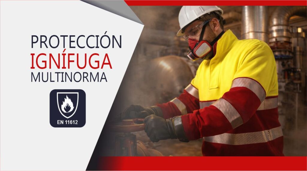 Ropa de protección frente al calor y la llama